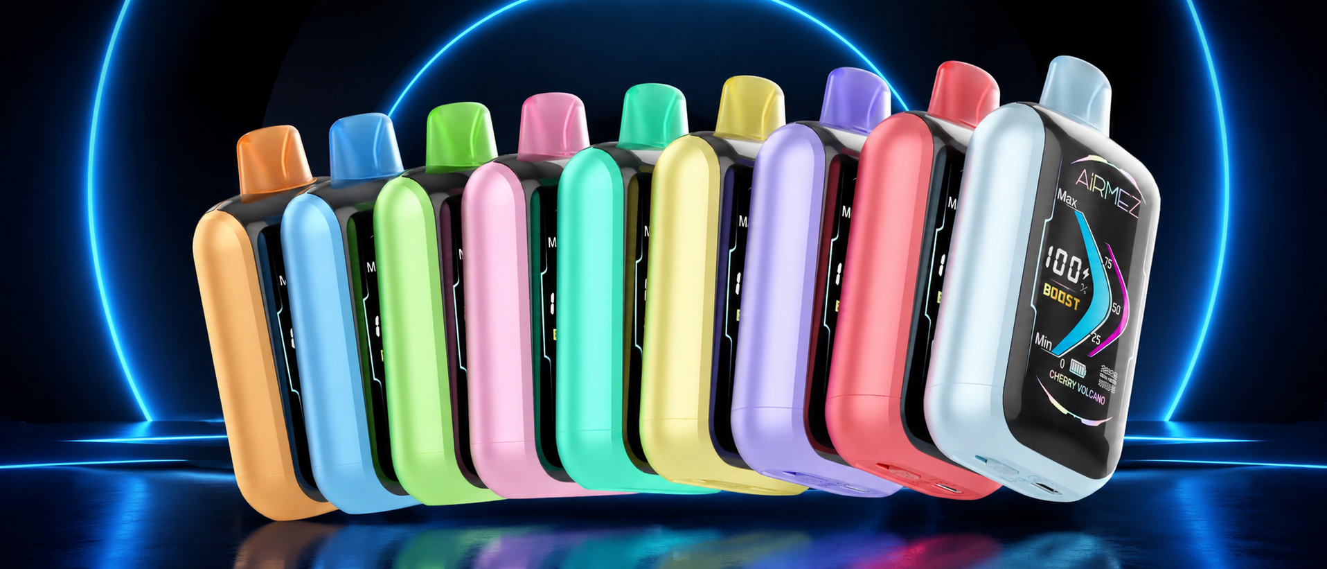 AirMez Max Lineup Einweg Vape Sortiment fuer Deutschland
